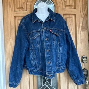 Levi's Dark Blue Denim Jacket